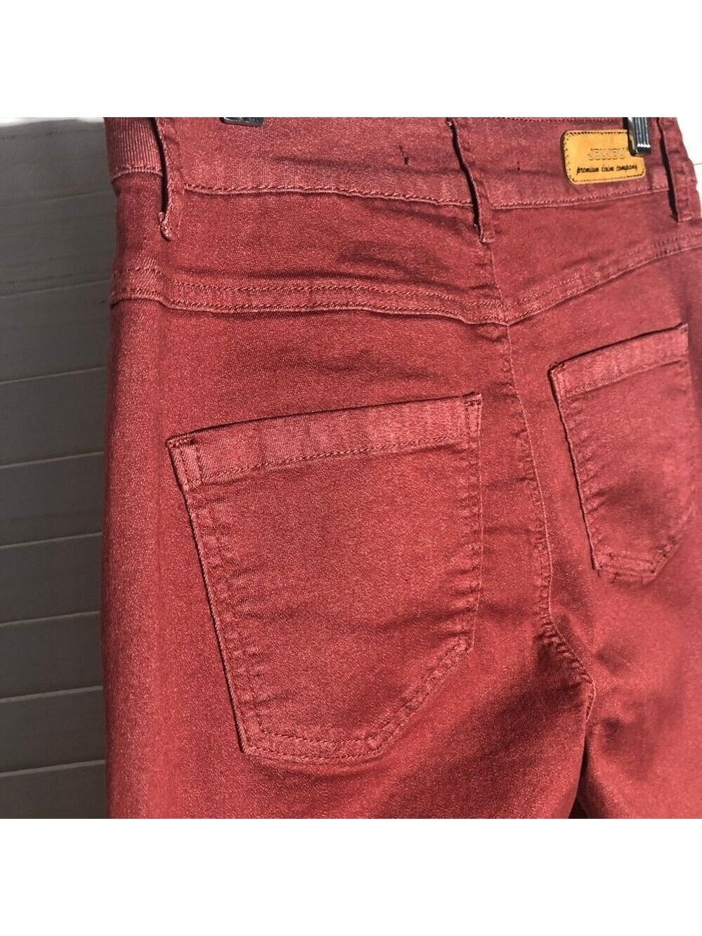 JouJou Jacey Terracotta Culotte Pants Straight Leg Size 27 - Picture 7 of 11